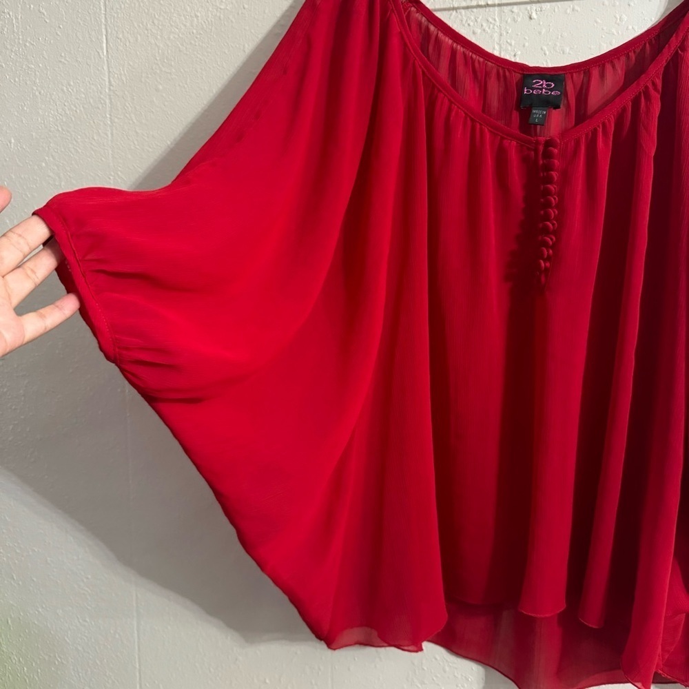 2B Bebe Sheer Top - Picture 4 of 5